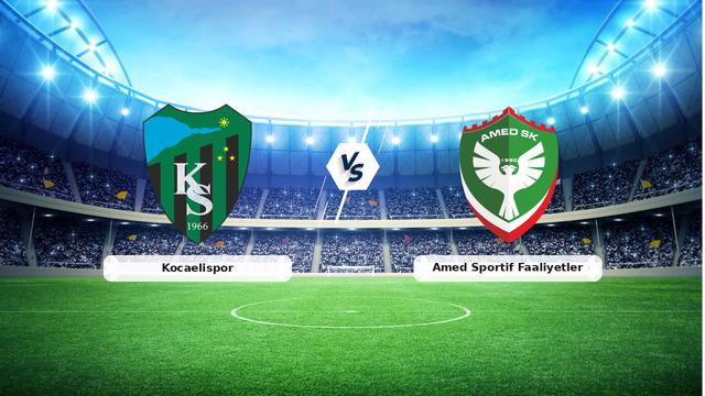 Kocaelispor Amed maç