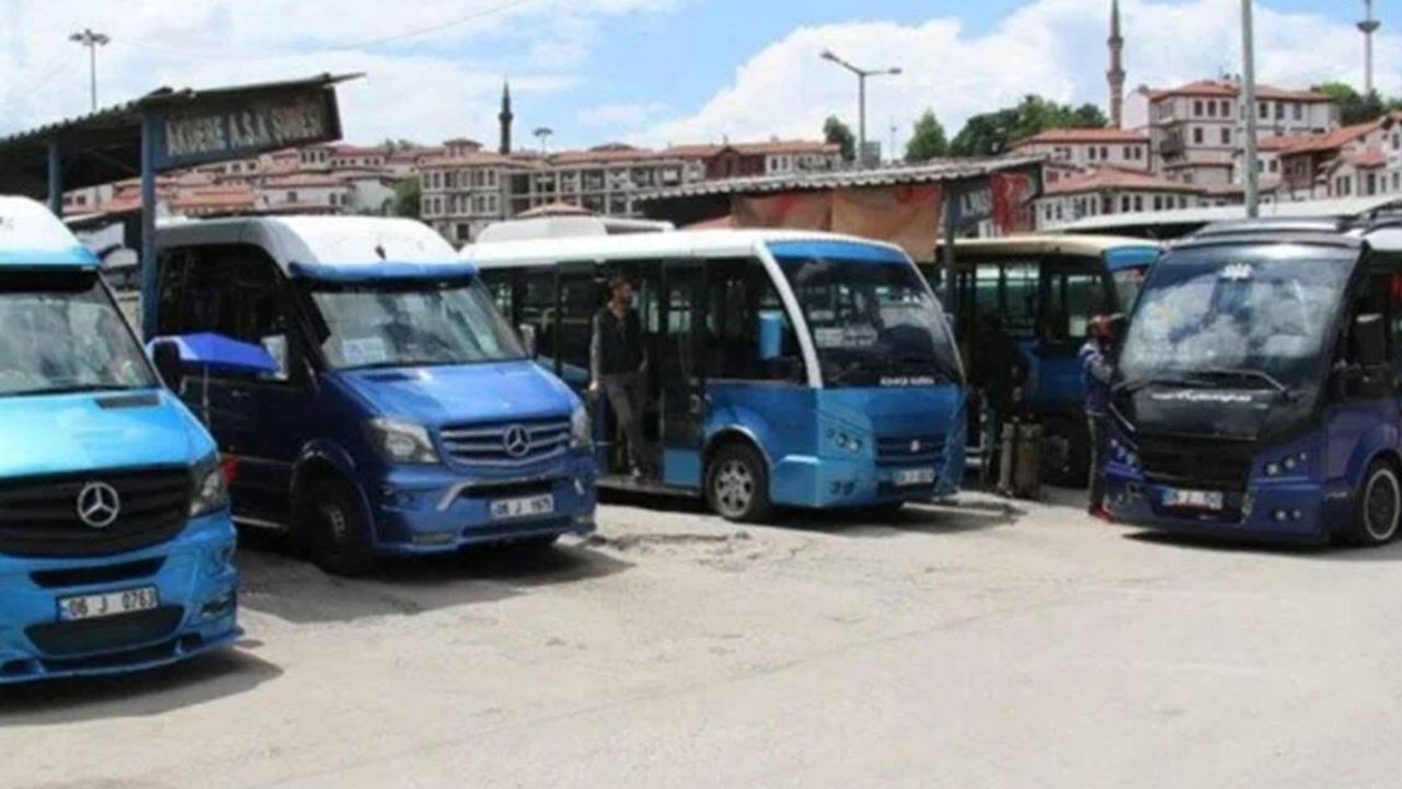 Ankara dolmuşa zam