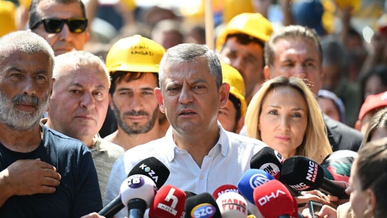 maden işçilerine destek